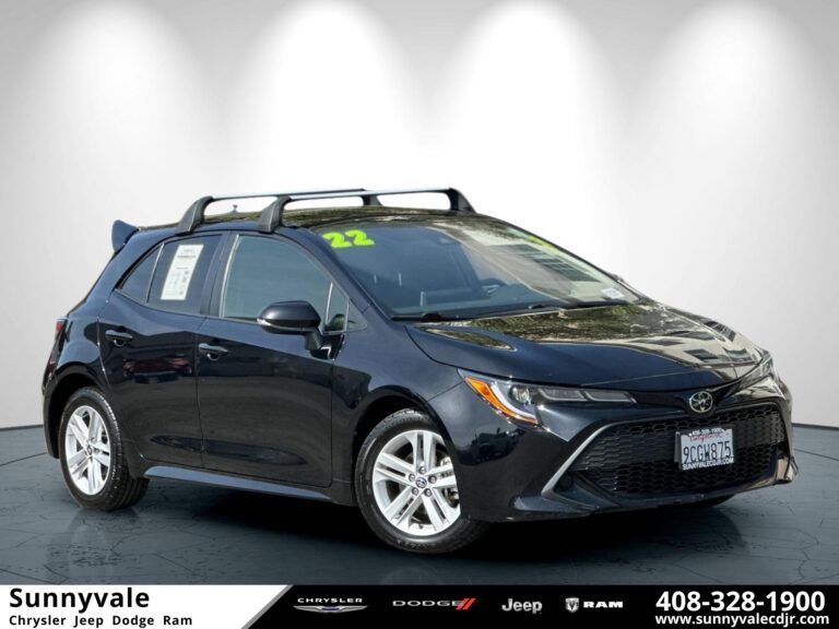 Used 2022 Toyota Corolla Hatchback in Sunnyvale