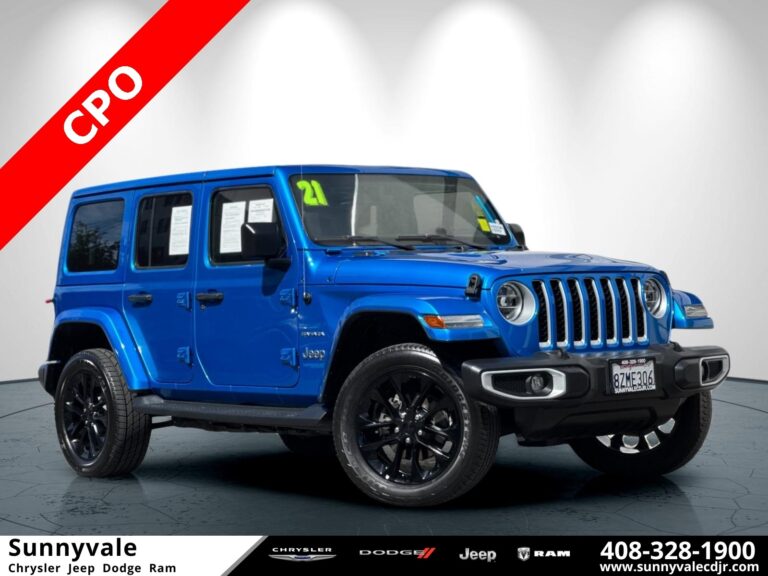 Used 2021 Jeep Wrangler in Sunnyvale