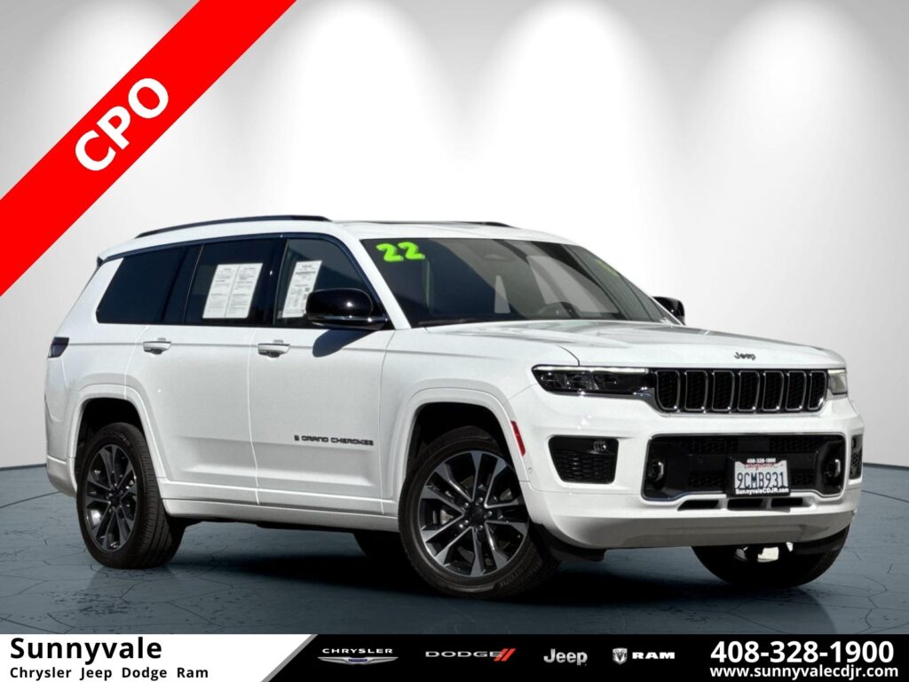 Used 2022 Jeep Grand Cherokee L for sale in Sunnyvale