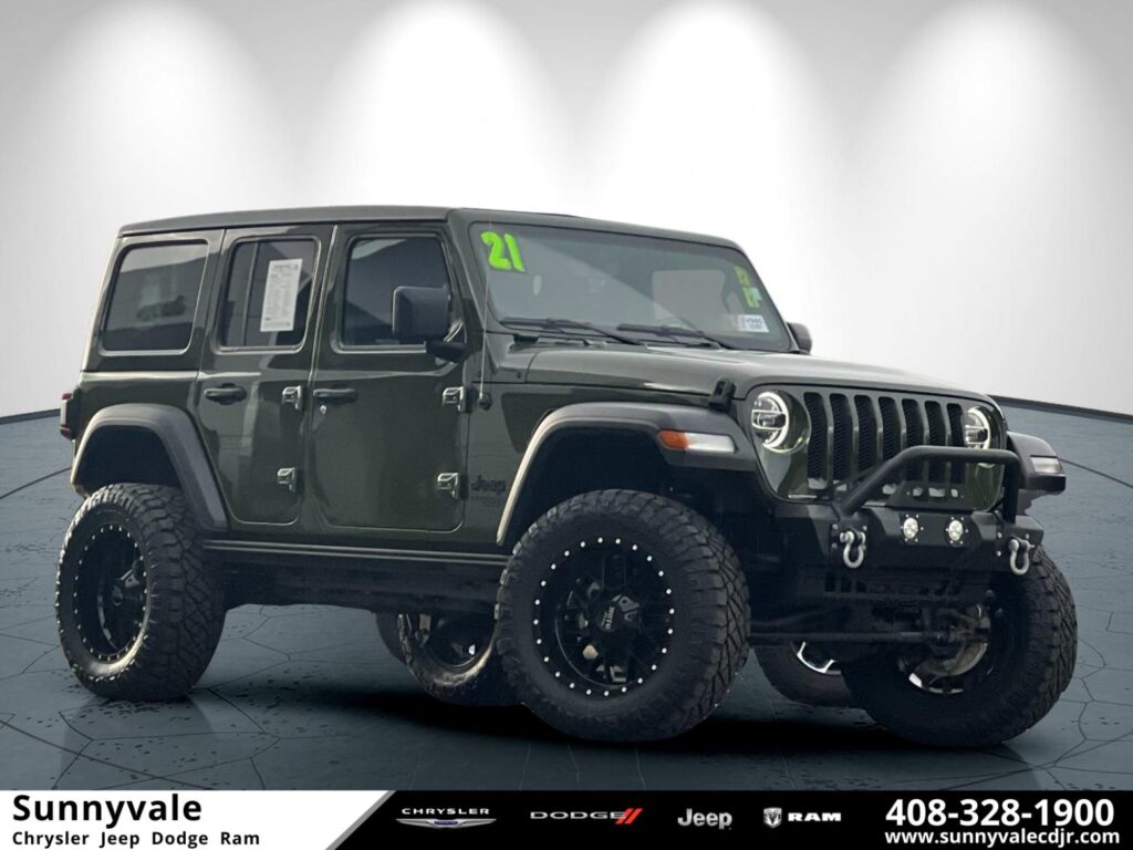 Used 2021 Jeep Wrangler for sale in Sunnyvale