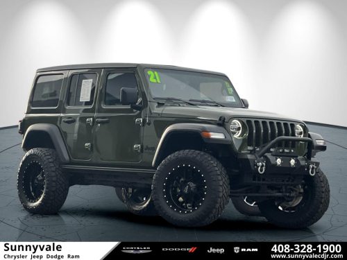 Used 2021 Jeep Wrangler for sale in Sunnyvale